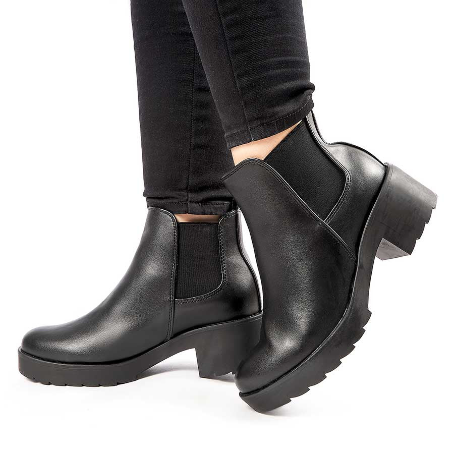 Botines Mujer Hermosos Botines Botín 1738 Negro – Macadamia Store