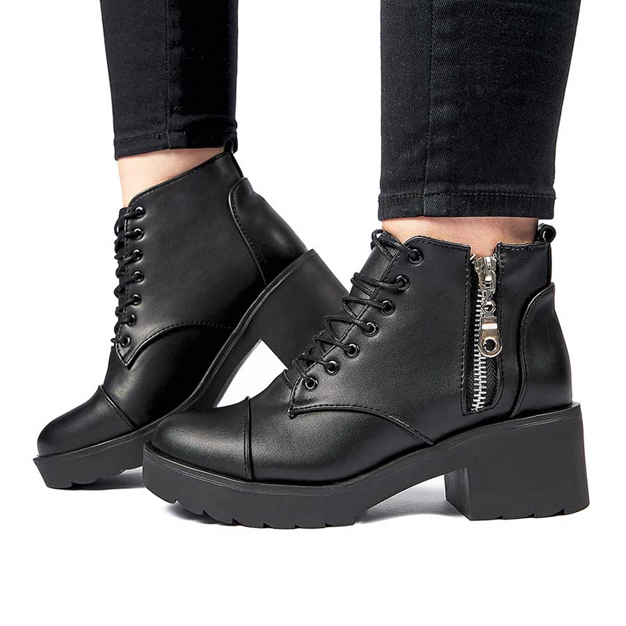 Macadamia Store Botines Negros Para Dama Macadamia Store Botines